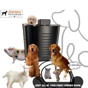 Hound Heater by Akoma Pet Products | 300w Dog House Furnace - Dry Heat | NEW